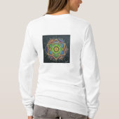 Mandala art of human life T-shirts pour femmes (Dos)