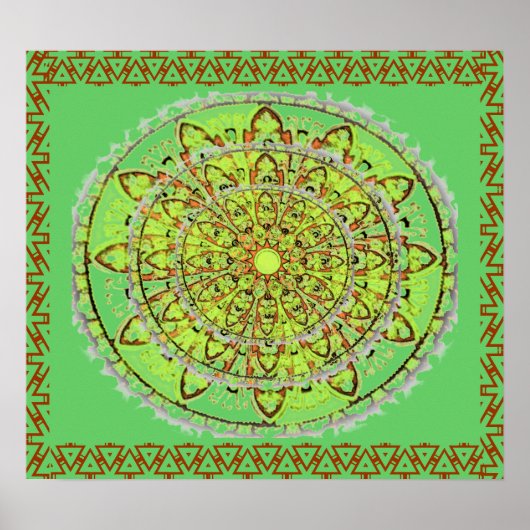 Mandala Art Poster (Voorkant)