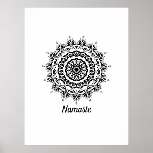 Mandala Art Poster (Voorkant)