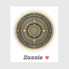 Mandala Art Sticker