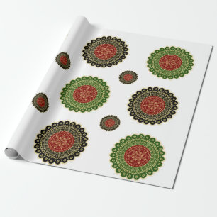 Mandala Art Wrapping Paper Cadeaupapier