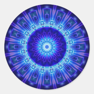 Mandala Atlantis gecreëerd door Tutti Ronde Sticker