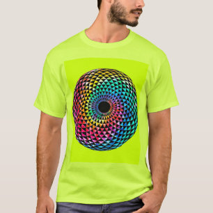 Mandala au-dessus du T-shirt LGBT Rainbow Tie Dye
