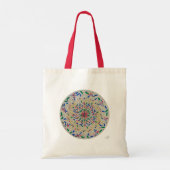 Mandala Aurora Tote Bag (Achterkant)