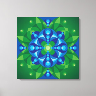 Mandala Awakening Canvas Afdruk