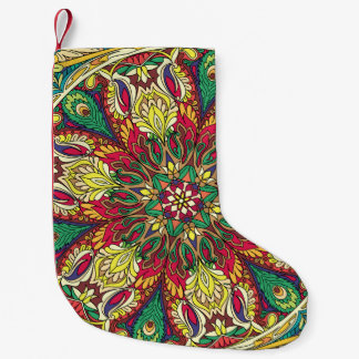 Mandala Bandana: naadloos design. Kleine Kerstsok