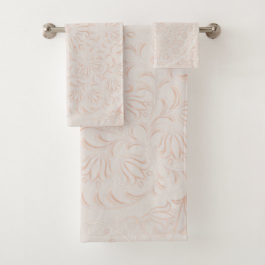 Mandala Baroque Flower Pattern Design Bad Handdoek (Insitu)