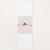 Mandala-Black Yogamat (Achterkant)