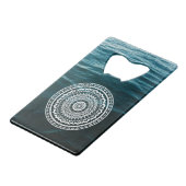 Mandala Blanc Laissez la mer vous libérer (Dos Angle)