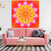 Mandala Bliss Canvas Afdruk (Insitu (Woonkamer))