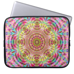 Mandala Bloem: Artistiek Ontwerp Laptop Sleeve