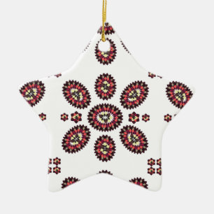Mandala Bloem Patroon Keramisch Ornament
