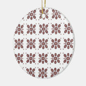 Mandala Bloem Patroon Keramisch Ornament (Links)