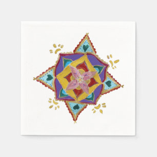 Mandala Bloempapier servetten