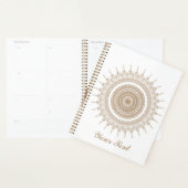Mandala Bohemian White Boho personnalisé (Devant avec enveloppe)