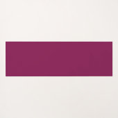 Mandala Bourgondië aangepaste Yoga Mat (Achterkant (horizontaal))