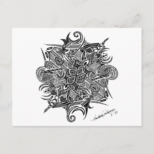 Mandala |  briefkaart (Voorkant)