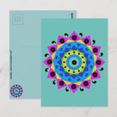 Mandala Briefkaart (Voorkant / Achterkant)