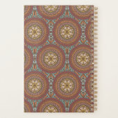 Mandala Brown Planner (Achterkant)