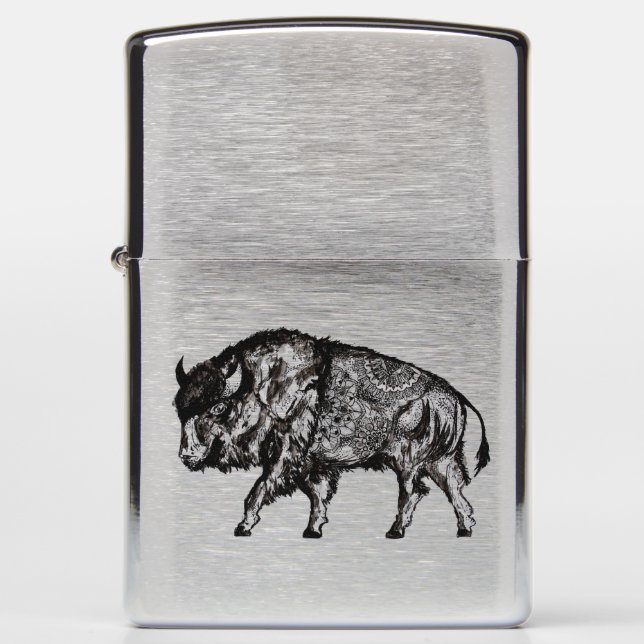 Mandala Buffalo Bull (Voorkant)