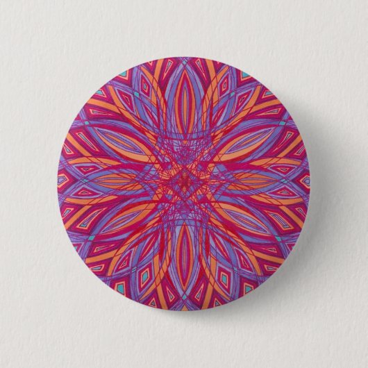 Mandala Button Gekke Trilly 5 (Voorkant)