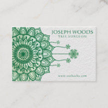 Mandala - Carte de visite double face