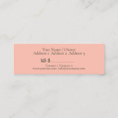 Mandala - Carte de visite, étiquette de prix (Dos)