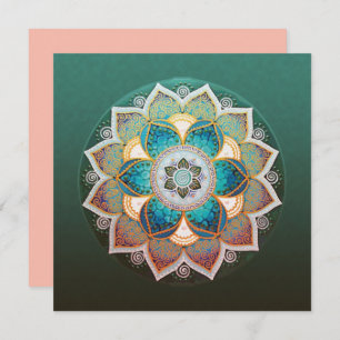 Mandala - Carte de voeux