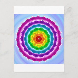 Mandala Chakra Briefkaart