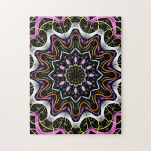 Mandala Circle Art Bright Creatief Patroon Legpuzzel