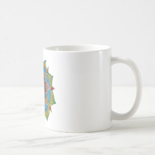 Mandala Classique Mug Blanc