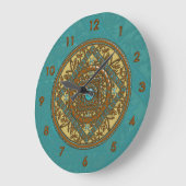 Mandala Clock Grote Klok (Hoek)