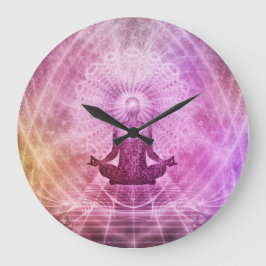 Mandala Clock Grote Klok