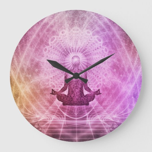 Mandala Clock Grote Klok (Voorkant)