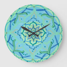 Mandala Clock Grote Klok