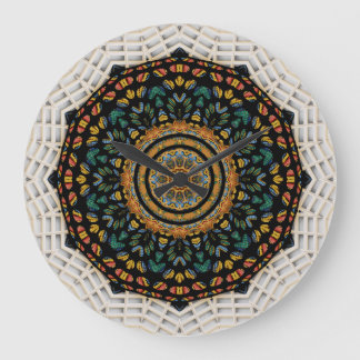 Mandala Clock Grote Klok