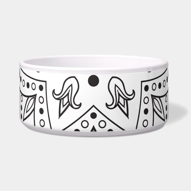 Mandala Collectie 4 Voerbakje (Voorkant)