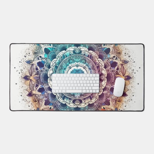 Mandala coloré (Clavier et souris)