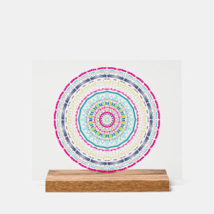mandala coloré