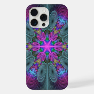 Mandala coloré frappant art fractal kaléidoscope