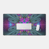 Mandala coloré frappant art fractal kaléidoscope (Clavier et souris)