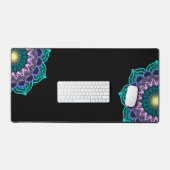 Mandala Coloré sur Fond Noir (Clavier et souris)