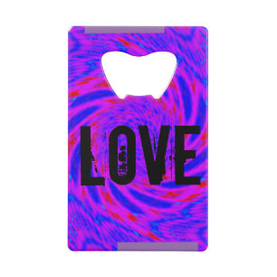 Mandala-colorroze-blauw-LOVE-kaleidoscoop RMDESIGN Kredietkaart Flessenopener