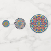 Mandala Confetti (6 designs différents) (Derrière)