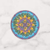 Mandala Confetti (6 verschillende design) (Kleine voorkant)