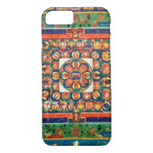 Mandala Cosmic Diagram voor Meditatie Case-Mate iPhone Case (Achterkant)