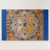 Mandala Cosmic Diagram voor Meditatie Legpuzzel (Horizontaal)