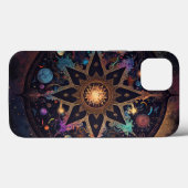 Mandala Cosmic Visionary Art Hoesje-Mate iPhone Ca Case-Mate iPhone Case (Achterkant (horizontaal))