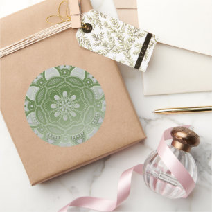 Mandala Creation, alle punten voor één 5 Ronde Sticker