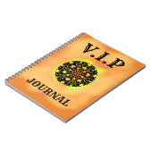 Mandala Creative Happy Notepad Journal (Côté gauche)